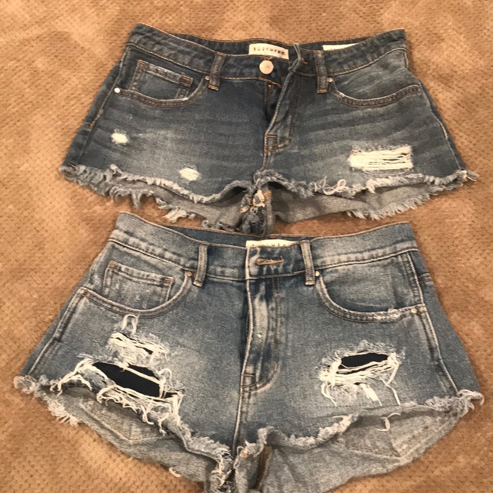 Jean shorts